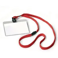 Durable Badge avec bande textile