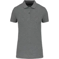 Kariban Pack 5 Polo piqu? Bio180 femme Grey Heather - Kariban K2026 - Taille M