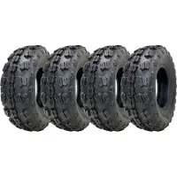 Parnells Pneus quad quad 21x7.00-10 OBOR Kraken WP17 tubeless Route homologués 106 kg (Ensemble de 4)