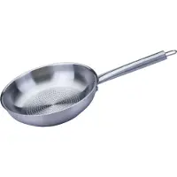 Fackelmann Poêle 24 cm en inox 18/8 Ovalgriff