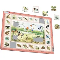 Larsen Puzzle Puzzle Cadre - L'étang - 26 à 50 pièces