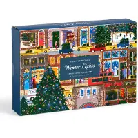 Ginza.se Puzzle Joy Laforme - Lumières d'Hiver - 12 Jours de Puzzles 80 Pièces - Compte à Rebours des Fêtes - 10 à 25 pièces
