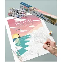La Loutre Puzzle Peinture par Numéros - Ailleurs