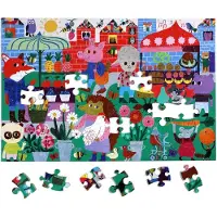 Eeboo Puzzle Marche Ecologique - 100 à 149 pièces