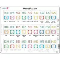 Larsen Puzzle Puzzle Cadre - MemoPuzzle (en Norvégien) - 51 à 99 pièces