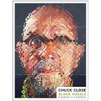 Pomegranate Puzzle Chuck Close - 12 cubes pour six autoportraits
