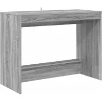 vidaXL Bureau-table en bois imitation sonoma, 100 x 45 x 75 cm