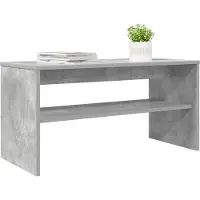 vidaXL Armoire TV Béton Gris 80 x 35 x 40 cm Bois composite