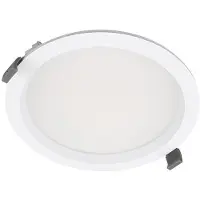 Ledvance LED-Downlight (Aluminium, Plastique opale)