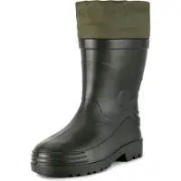 Ladeheid Bottes en caoutchouc Eva Thermo pour homme, légères comme une plume, chaudes et doublées avec revers, LA-892 (vert, 46 EU)