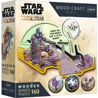 Trefl Puzzle en bois Star Wars - Le Mandalorien