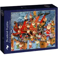 Bluebird Puzzle Puzzle Ready for Christmas Delivery Season - 1000 pièces