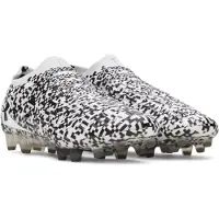 Under Armour Chaussures de football Magnetico Elite 5 Fg, blanc et noir, taille 44 1/2, blanc et noir, taille 44 1/2