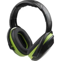 Wolfcraft Pro 4959000 Headset Hearing Protectors Vert