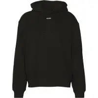 HUGO Sweat-shirt 'Dapo' noir / blanc