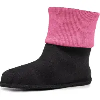 Ladeheid Enfants Bottes de Caoutchouc Chaussettes Intérieures Chaussettes Chauffantes pour Bottes de Pluie LA-CA-10 LA-CA-11(Rose, 22/23)