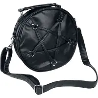 Banned Alternative Sac à main Gothic de - Big Pentagram - pour Femme - noir - Taille Standard