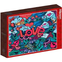 Alipson Puzzle Puzzle Alipson Forever Love 1000 pièces – Carré