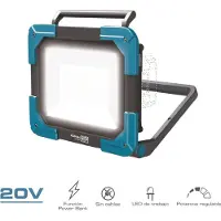 Koma Tools Projecteur De Travail Led Et Chargeur Sans Batterie 20v