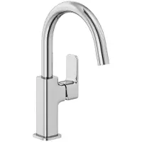 Kludi Renon - Wastafelkraan met afvoerplug Push-Open, chroom 420270575