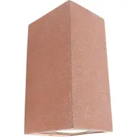 QAZQA Applique murale d'extérieur moderne terracotta 2 lumières IP44 - Pompei
