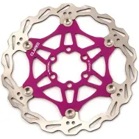 Clarks Cfr-06 Alu Brake Disc Violet,Argenté 180 mm