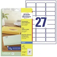 Avery Zweckform Étiquettes d'adresse