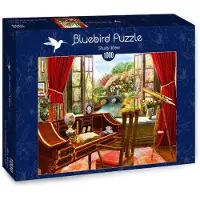 Blue Bird Puzzle Study View - 1000 pièces