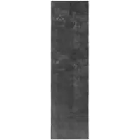 vidaXL Tapis de salon HUARTE anthracite 750 x 80 cm polyester