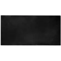 vidaXL Tapis antidérapant en fourrure synthétique Olite Noir 100 x 200 cm