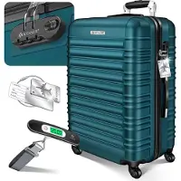 Kesser Valises Valises à coque rigide avec serrure à combinaison, balance + étiquette à bagages