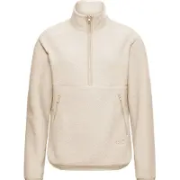 Jack Wolfskin Lite Curl Half Zip Fleece Beige S Femme