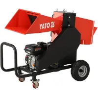 YATO Broyeur à essence pour branches jusqu'à 80 mm, 6,5 CV