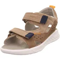 Superfit Sandales 'LAGOON' bleu marine / brocart / cappuccino