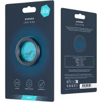 Boners Ergo - anneau pénien silicone gris