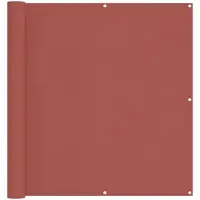 vidaXL Brise-vue pour balcon, terre cuite, 110 x 700 cm, tissu Oxford