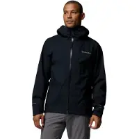 Columbia - Veste de randonnée imperméable et coupe-vent en OMNI-TECH - Trailborne 2.5L Shell Black pour Homme - Taille M - Noir