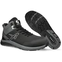Puma Bottes de sécurité Vigor 2 Impulse Black Mid Taille 42 gris S3S EN ISO 20345:2022