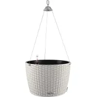 SmartaSaker Jardinière suspendue NIDO Cottage 35 ALL-IN-ONE Gris clair