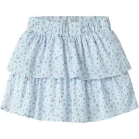 Name it Jupe 'NKFVinaya' bleu clair / olive / rose / blanc