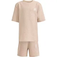 Adidas Waffle Bébé - Survêtements, Beige - Taille 117 - 122 CM - Jersey de coton