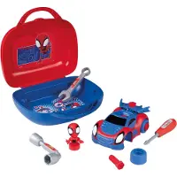 Smoby Boîte à outils et Voiture - Spidey Box - - UneTaille - Voiture