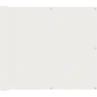 vidaXL Brise-vue pour balcon, blanc, 100 x 600 cm, tissu Oxford