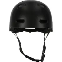 Crazy Safety Casque de vélo Rampage avec coque robuste In-Mold en polycarbonate 1001 Black M (54-57cm)