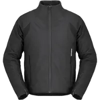 Spidi The Standard H2OUT, veste textile imperméable pour moto, noire, taille M