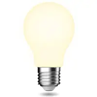 Nordlux Smart LED bulb - éclairage intelligent - Ø 6 x 10,4 cm - E27 - 4,7W - fonction de gradation et couleur de lumière réglable via l'appli - blanc.