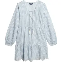 Superdry Robe bleu / bleu clair