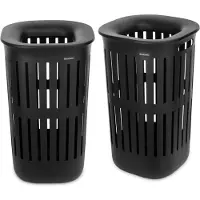 Brabantia Collect-It Panier à Linge 55 Litres - Set de 2 - Black