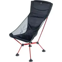 Jamet - Fauteuil ultra-léger à pieds amovibles - Fauteuil Haut Ultralight - Noir