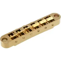 Fazley 10608 chevalet style TOM pour guitare, doré